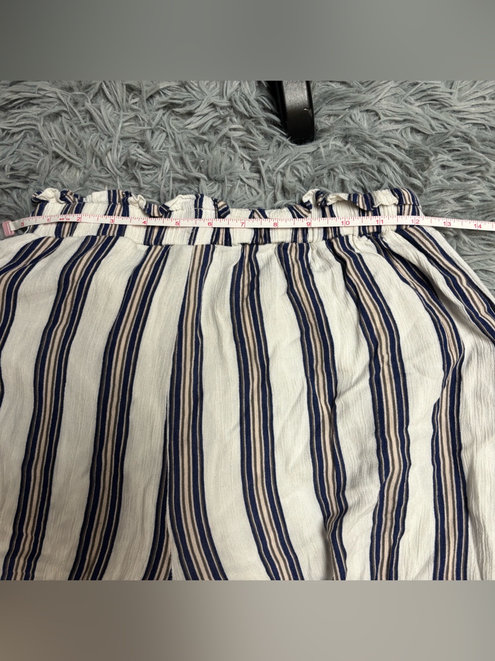Simplee Apparel Striped Linded Pants with Large Slits on the Pantlegs! - Picture 15 of 16